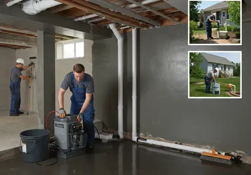 Basement Waterproofing and Flood Prevention process in Byron, IL